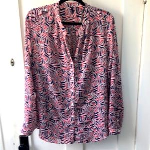 NYDJ Xl colorful tunic blouse